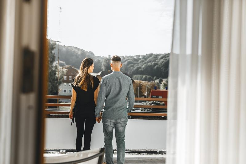 Ausblick Balkon Doppelzimmer Amethyst im Vulkanlandhotel Legenstein in Bad Gleichenberg.jpg